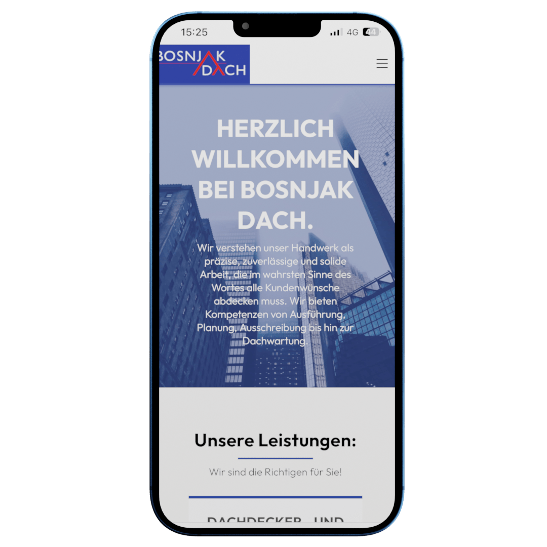 Webdesign für mobile Geräte